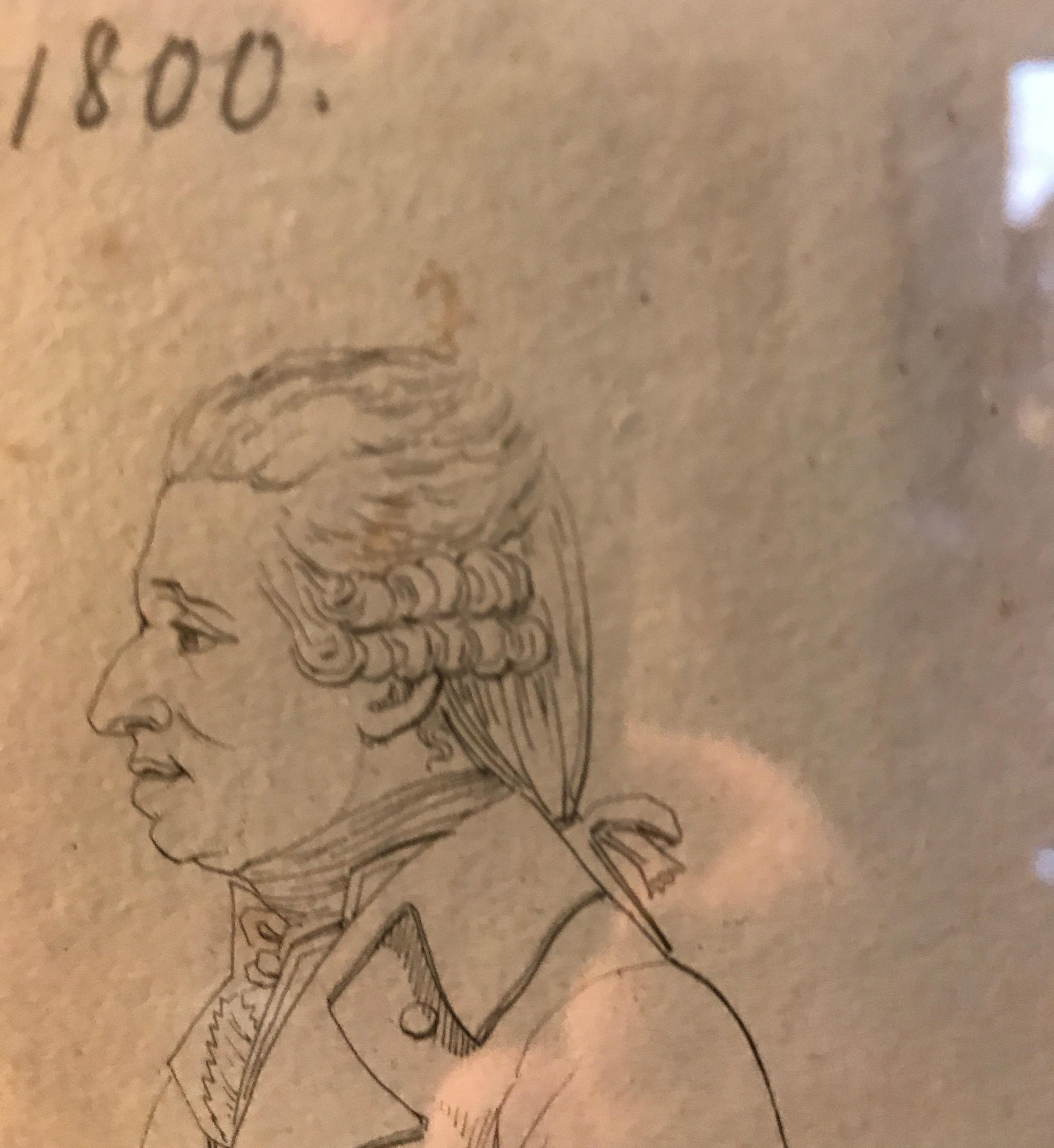 Neoclassical Engraving of Joseph Haydn, 1809 For Sale