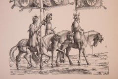 Engraving of Maximilian I° Roman Emperor, 16th Century, Antique Print