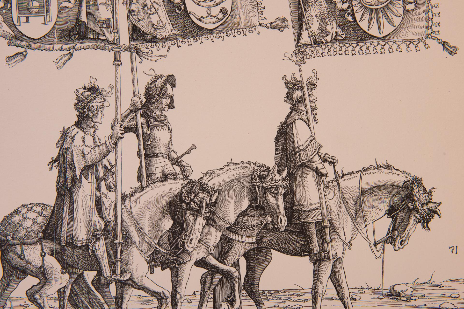 Kupferstich von Maximilian I., Römischer Kaiser 