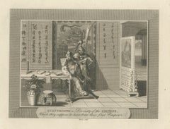 Engraving of the Deity Quante-Cong 'or Shangdi', First Ruler of China, 1808