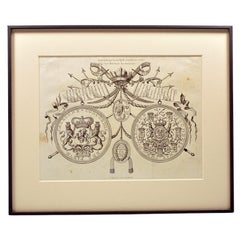 Engraving of the medal and decoration of the Sea Battle of Doggersbank 1781