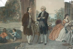 Gravure de la maison de Washington