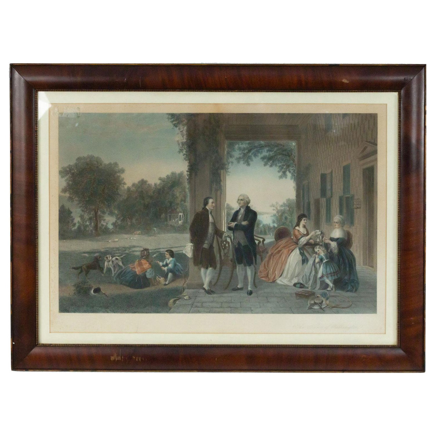 Engraving of Washington
s Home