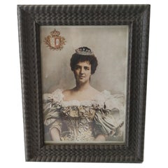 Grabado - Reina Amélia - Siglo XIX