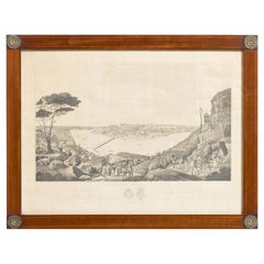 Engraving - View of the city of oporto Carlos Van Zeller R. Havell London, 1833