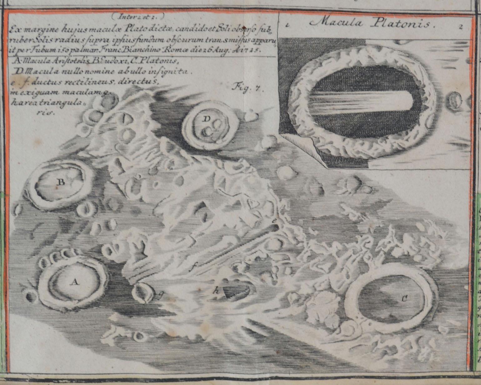 Sechs Himmelskarten-Stiche aus dem 18. Jahrhundert mit Gravuren in Messingrahmen von Doppelmayr 2