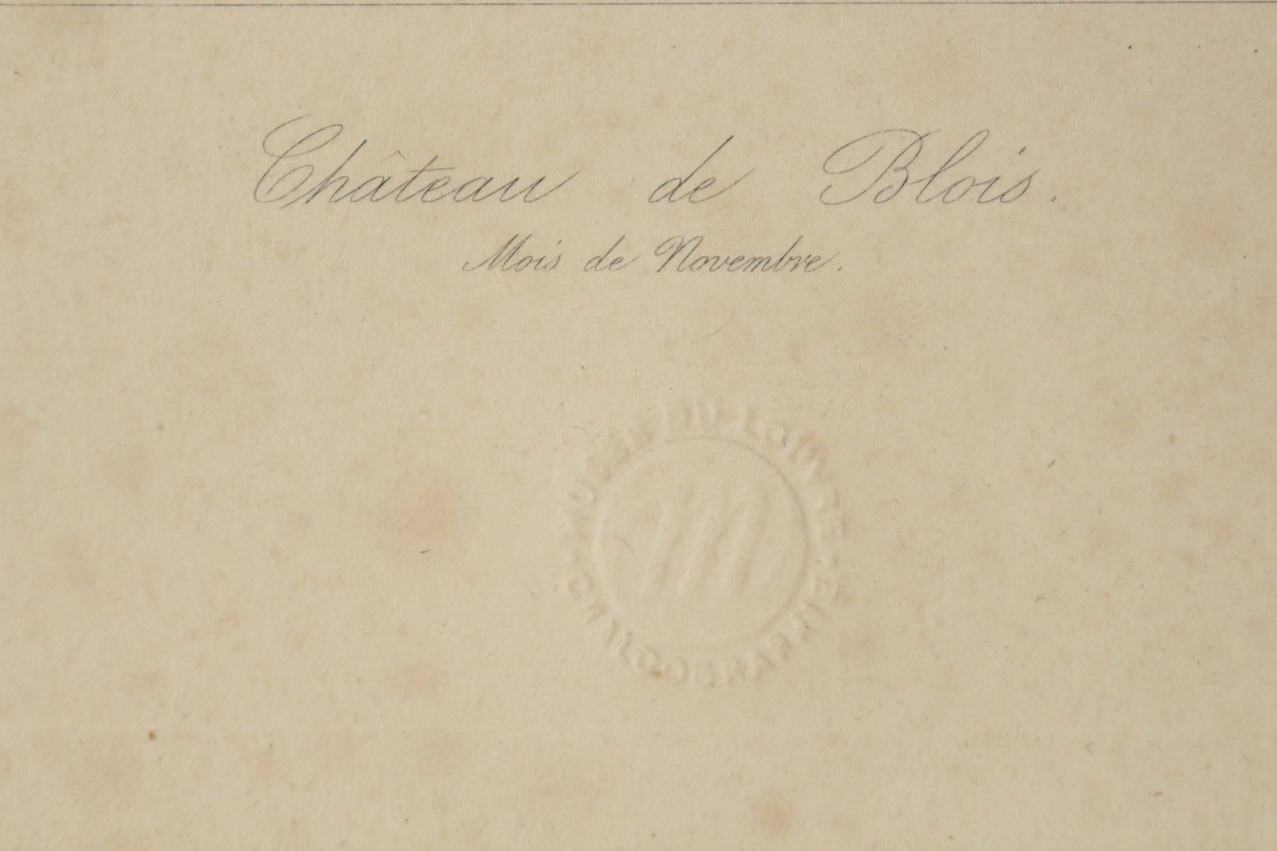 Grabados Que Representan Le Chateau De Blois Grabados Par Skelton Luis XV en venta