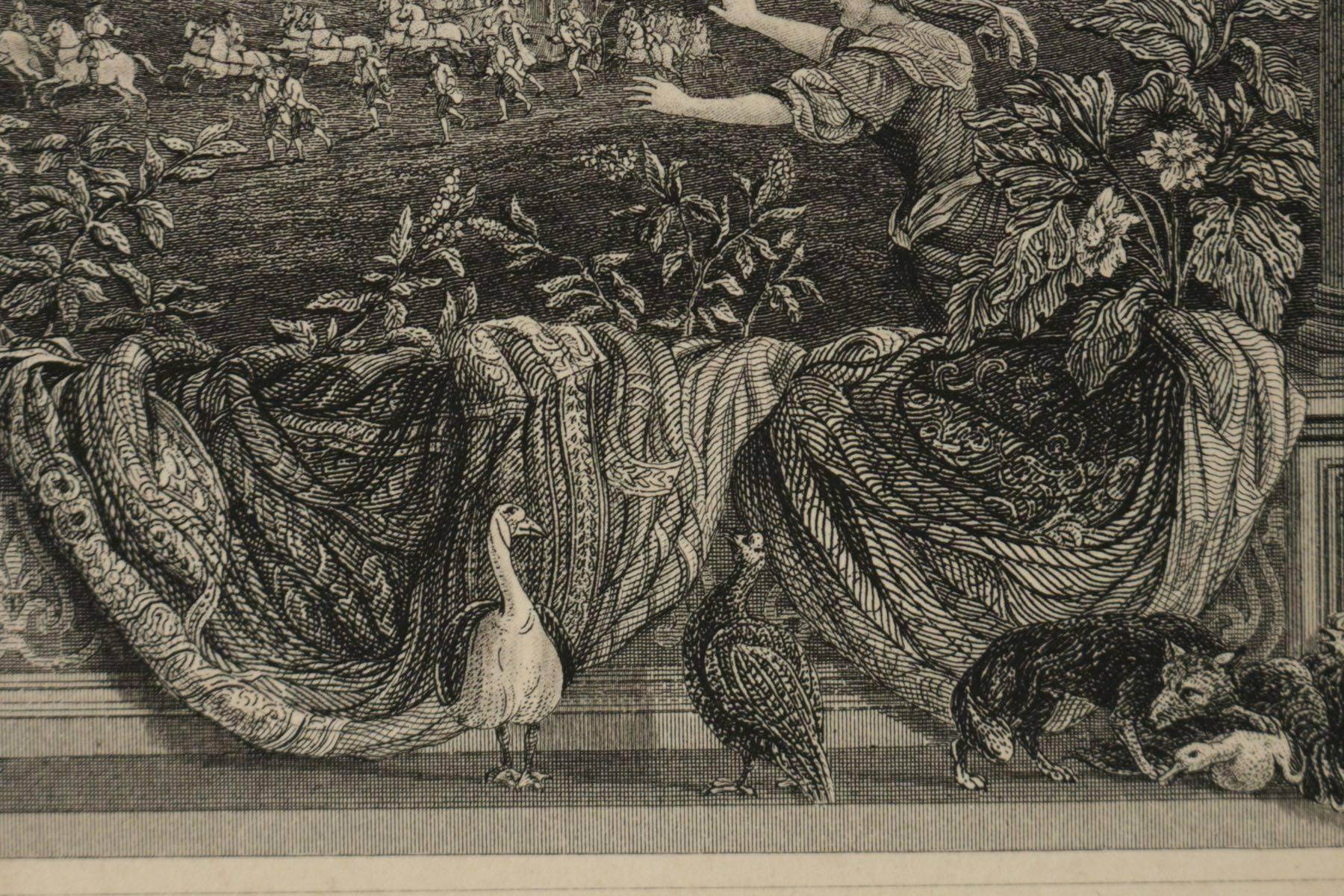 Grabados Que Representan Le Chateau De Blois Grabados Par Skelton Francés en venta