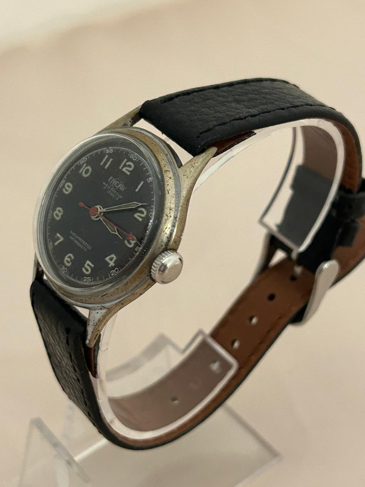 Enicar Swiss Made Watch, 17 Jewels, Waterproof, Anti-magnetic WWII era 1940's. For Sale 1