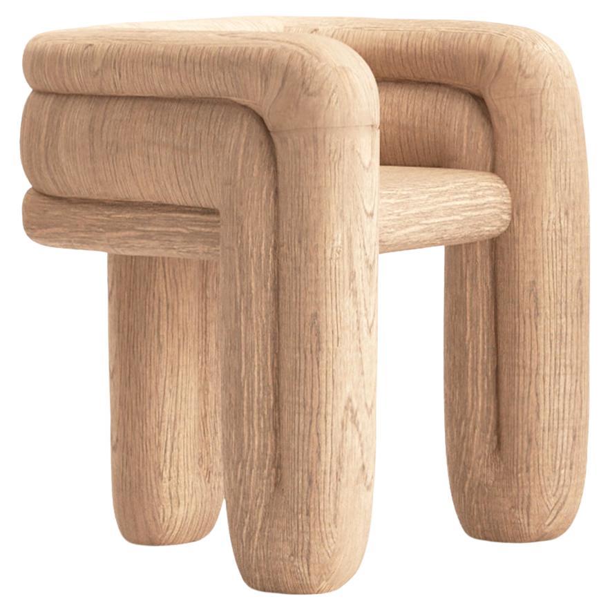 Enigma Wood Accent Chair by Alter Ego Studio For Sale