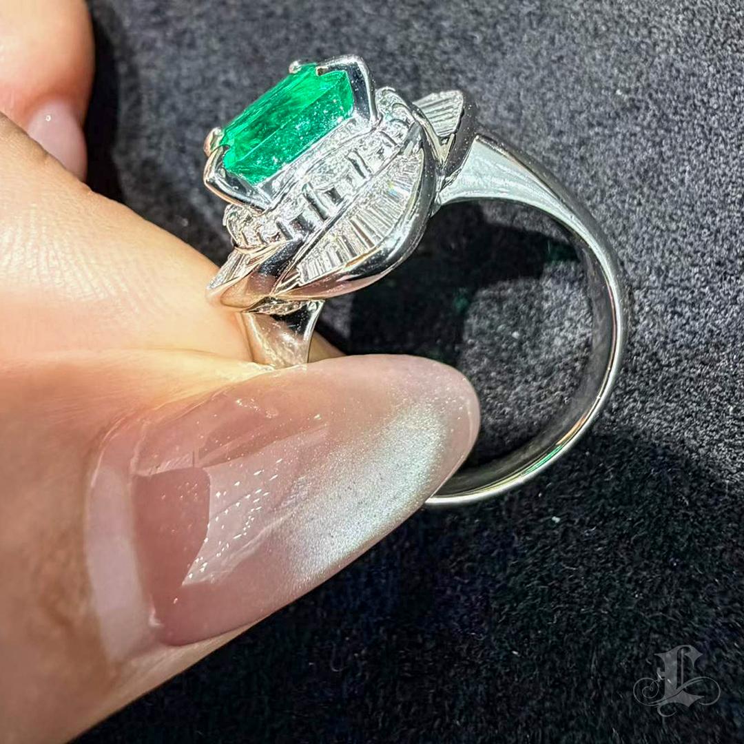 【Énigma】GRC zertifizierter 3.17ct Kolumbianischer 