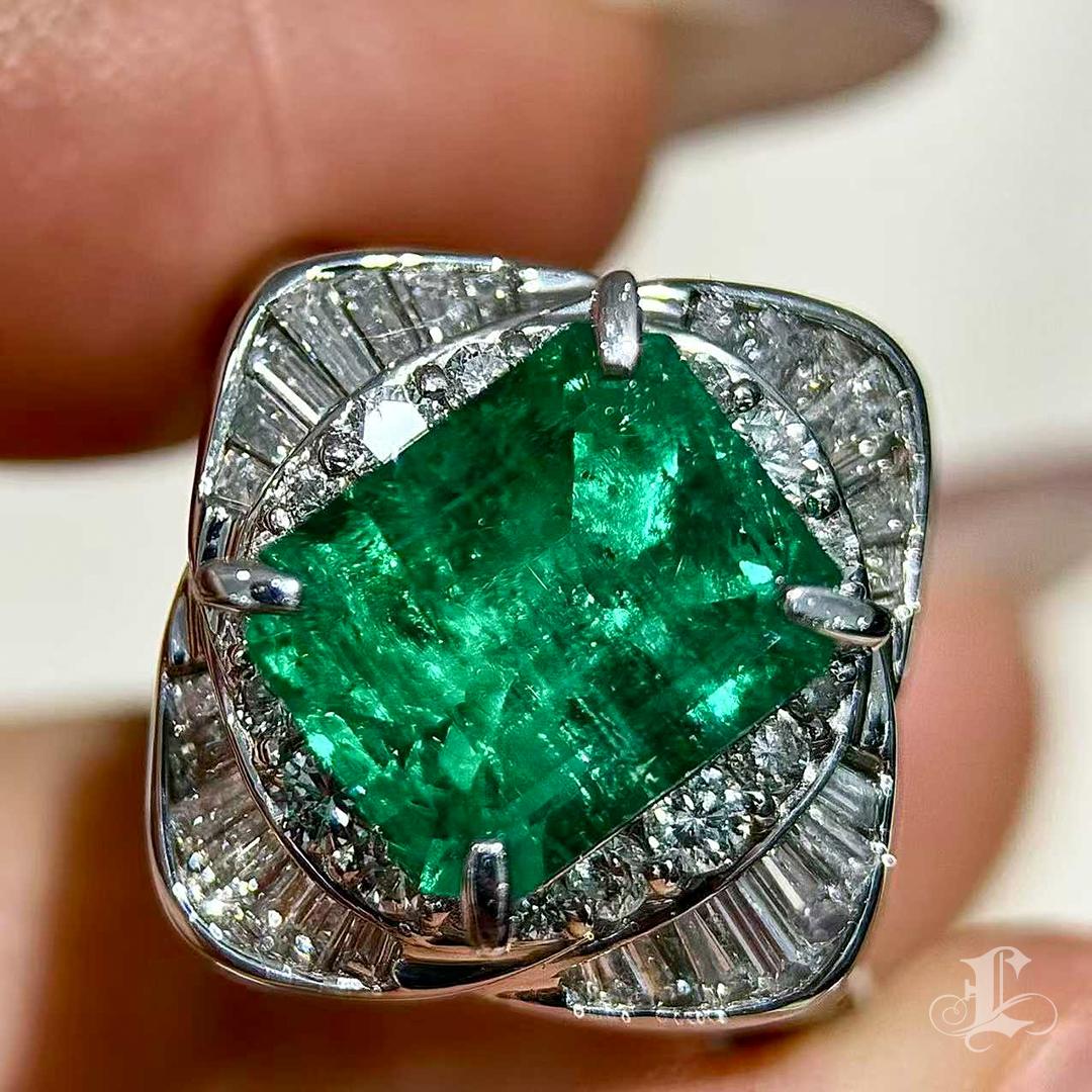 【Énigma】GRC zertifizierter 3.17ct Kolumbianischer 