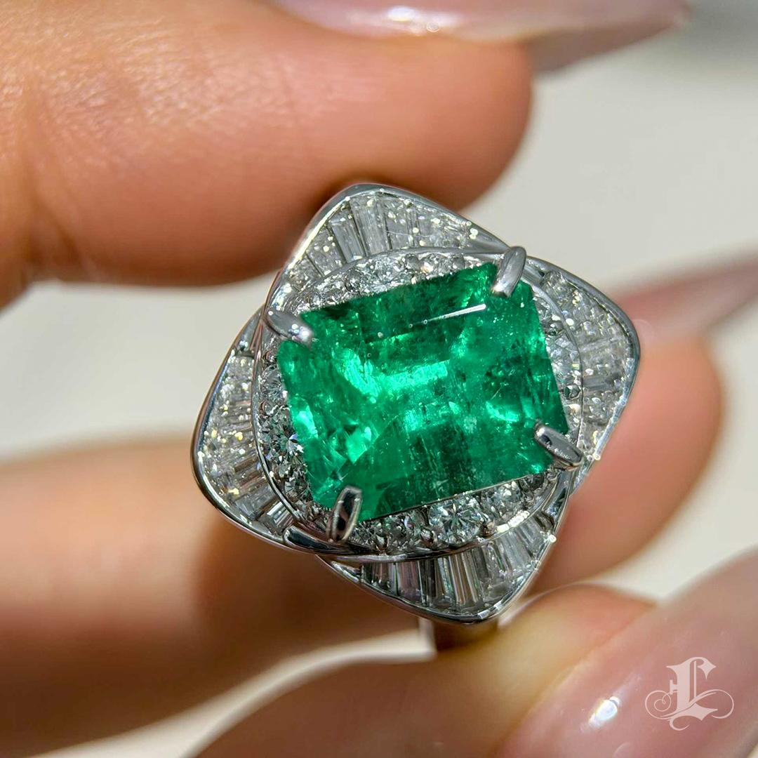 【Énigma】GRC zertifizierter 3.17ct Kolumbianischer 