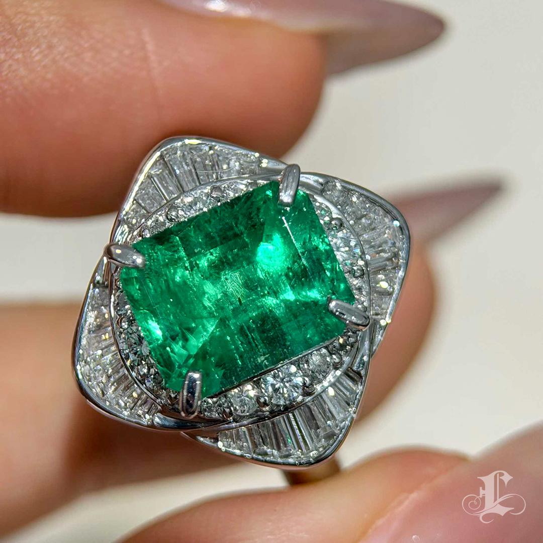 【Énigma】GRC zertifizierter 3.17ct Kolumbianischer 