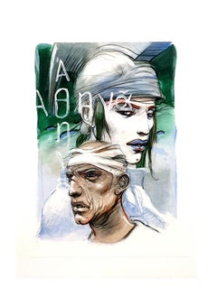 Enki Bilal - Athena - Original Lithograph