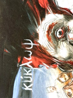 Enki Bilal – Zyklopen – Originallithographie