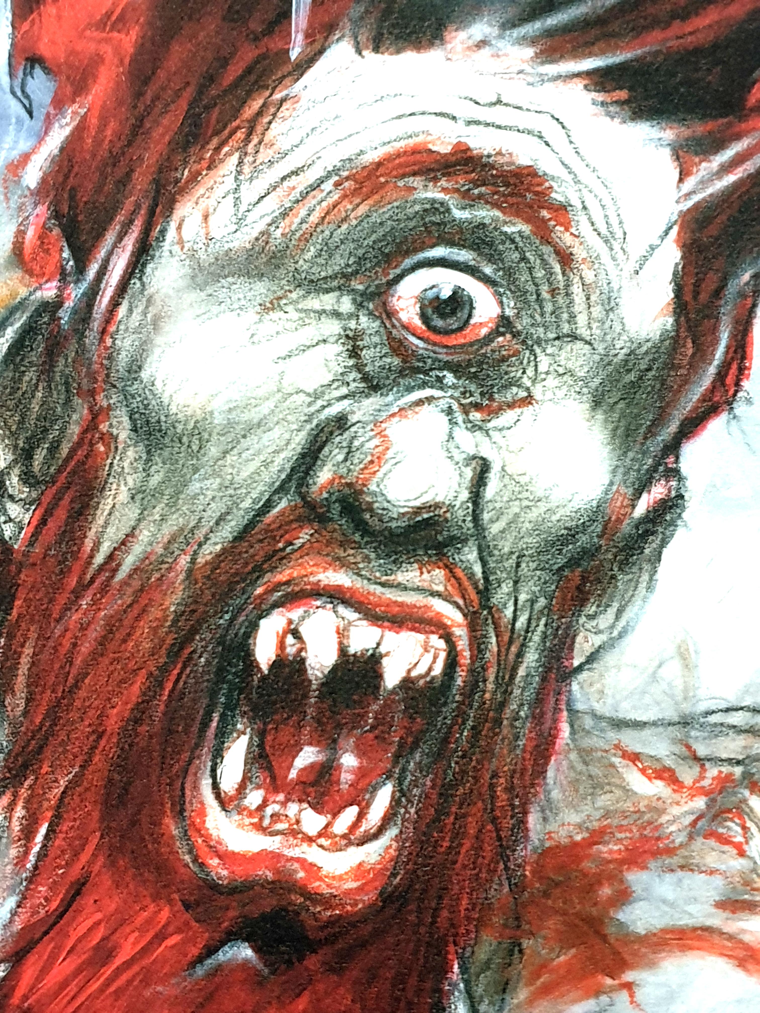 Enki Bilal - Ciclope - Litografia originale in vendita 3