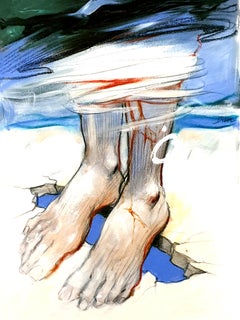 Enki Bilal - Pies - Litografía original