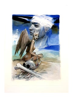 Enki Bilal - Mermaids - Original Lithograph