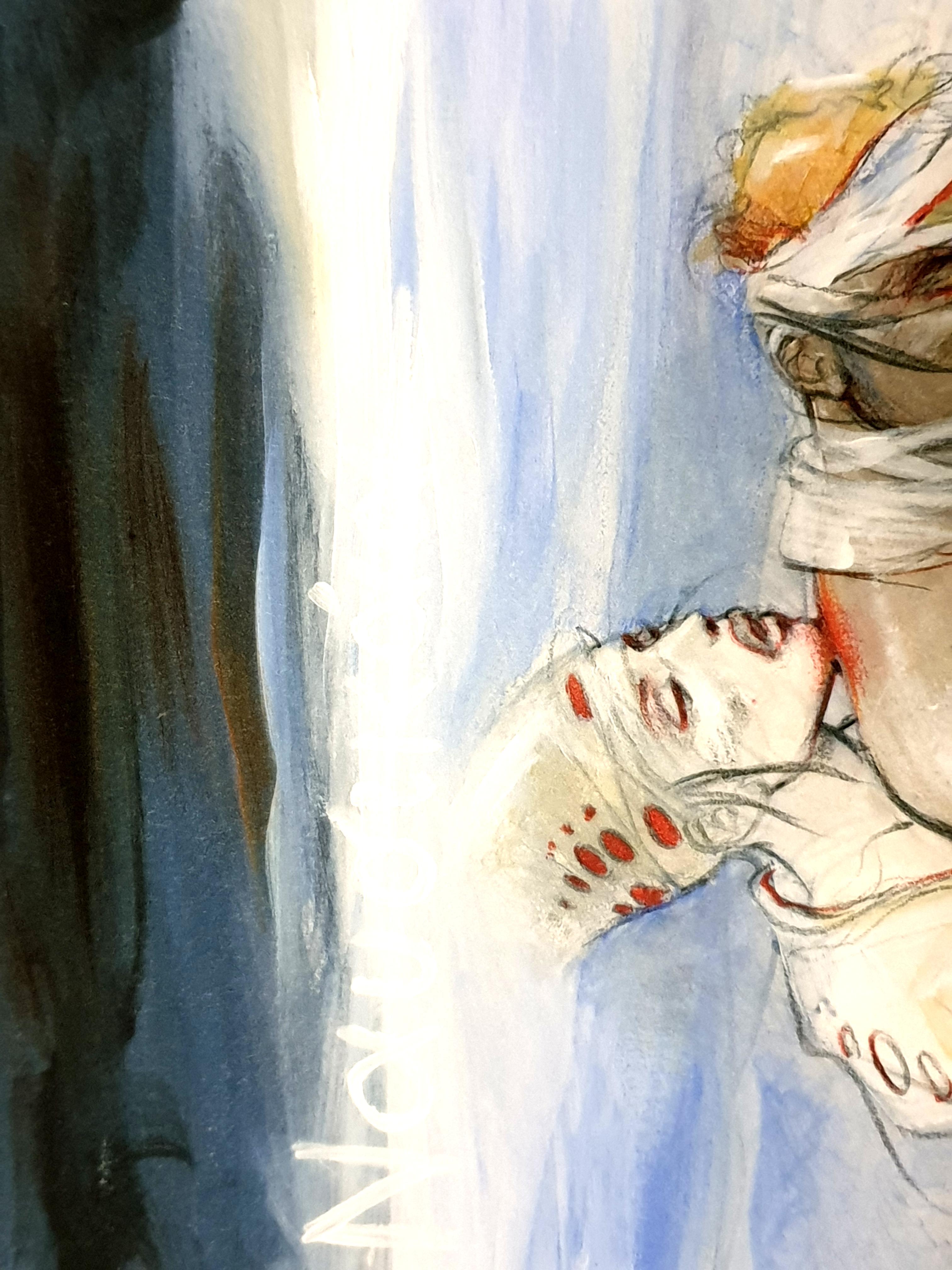 Enki Bilal - Nausicaa - Litografia originale in vendita 4