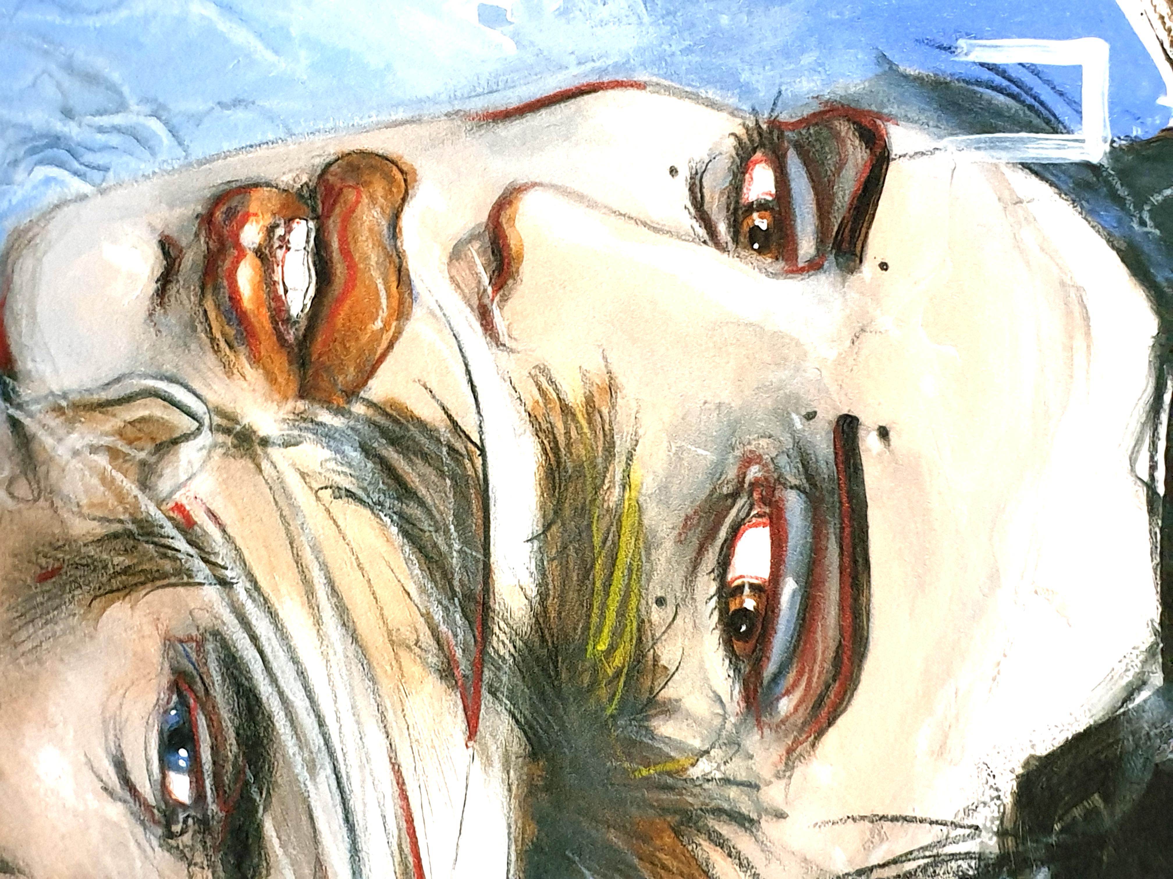 Enki Bilal - Ulisse e Penelope - Litografia originale in vendita 4