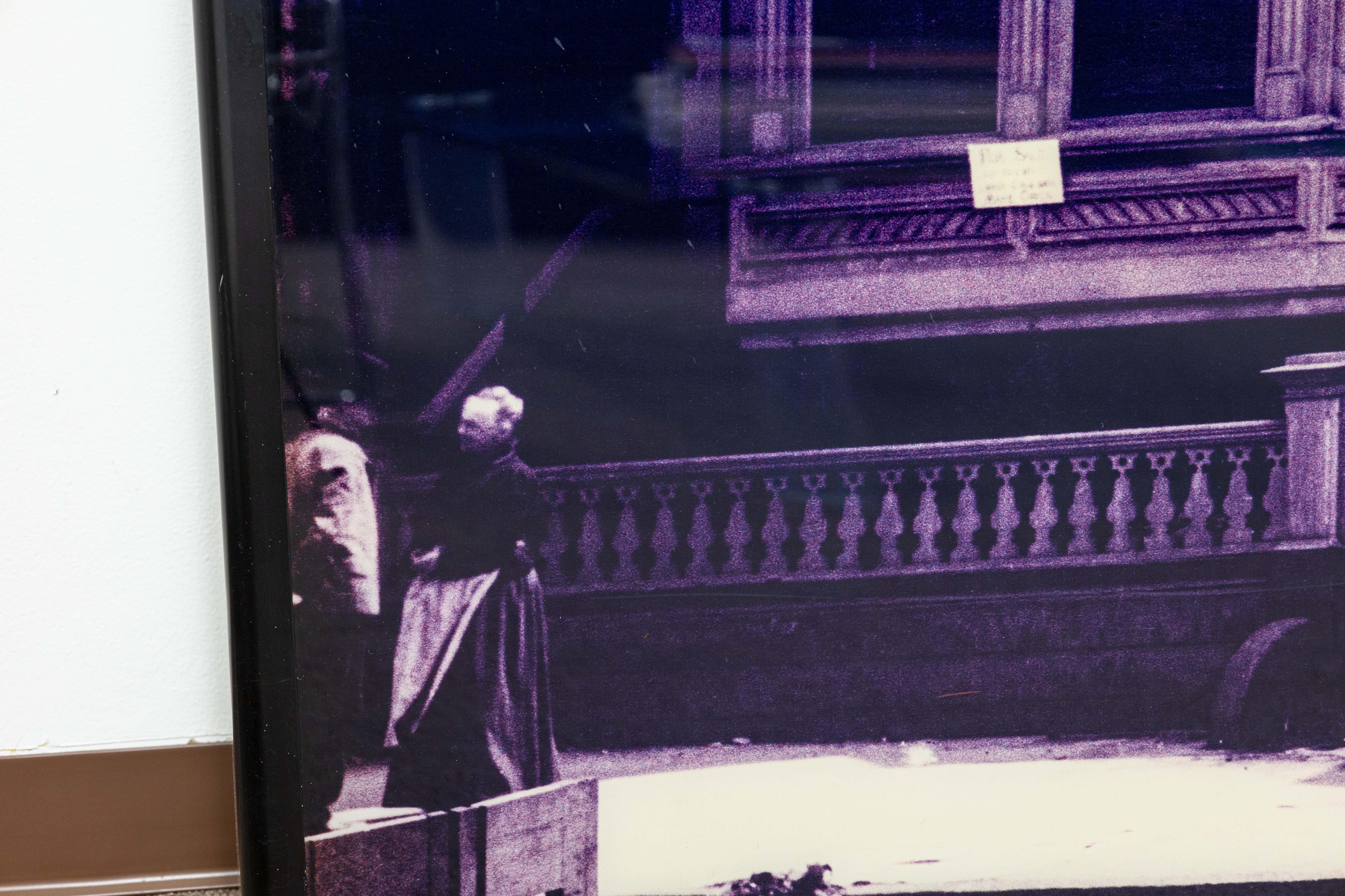Vergrößerter Fotodruck 1906 San Francisco Earthquake Kalifornien 6' x 8,5' (Papier) im Angebot