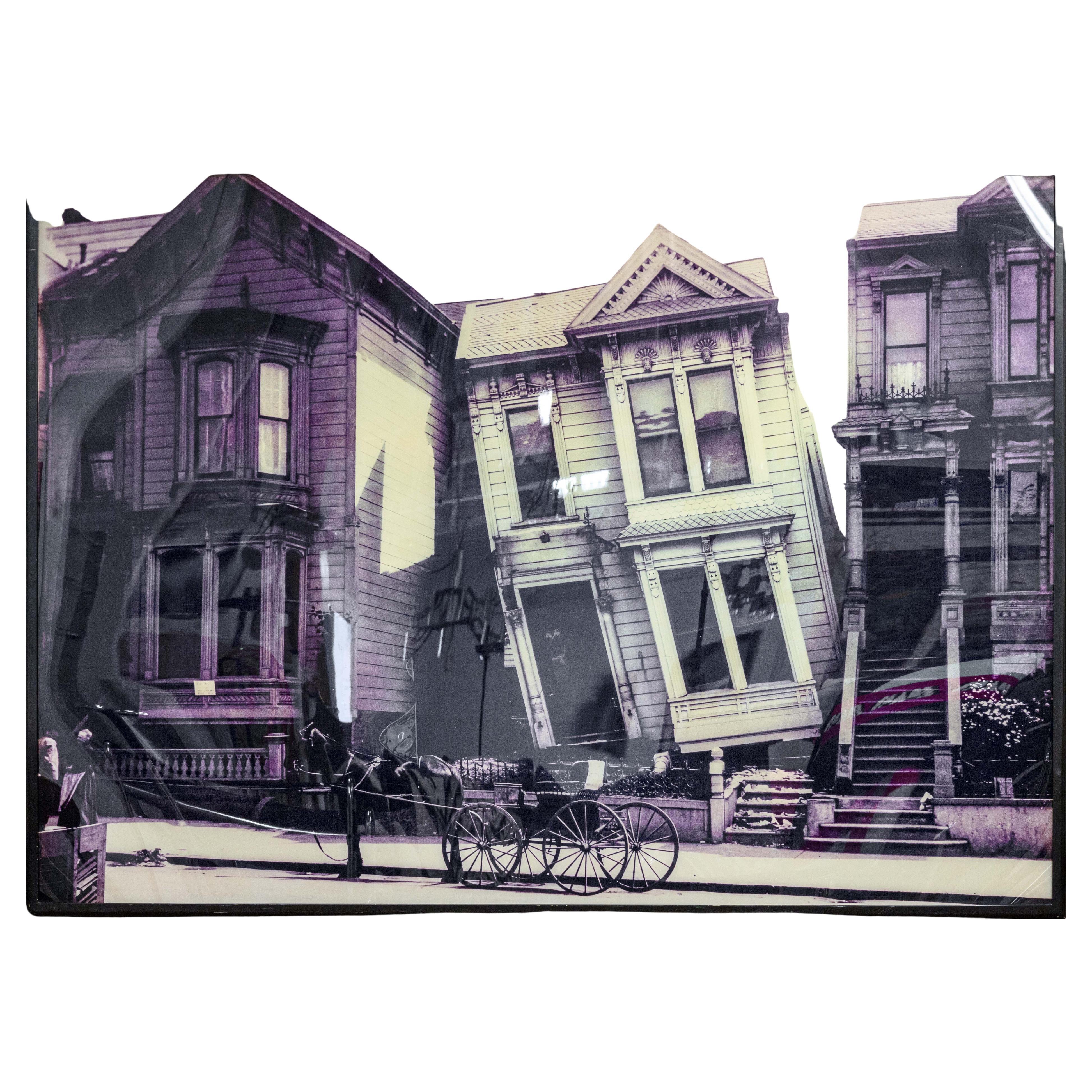 Enlarged Photographic Print 1906 San Francisco Earthquake California 6' x 8.5'