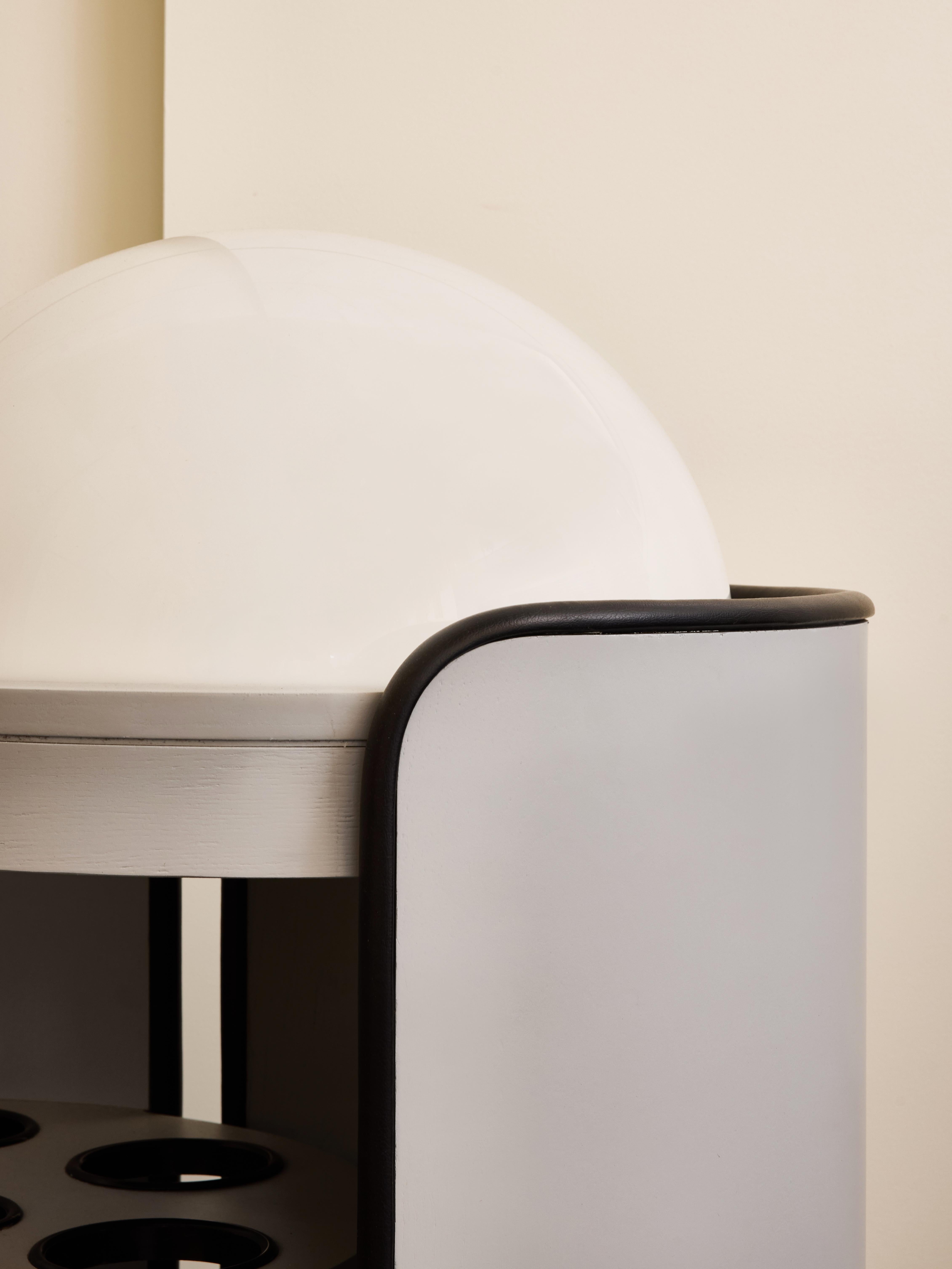 Enlighten Dry Bar in Wood e plexiglass in vendita 3