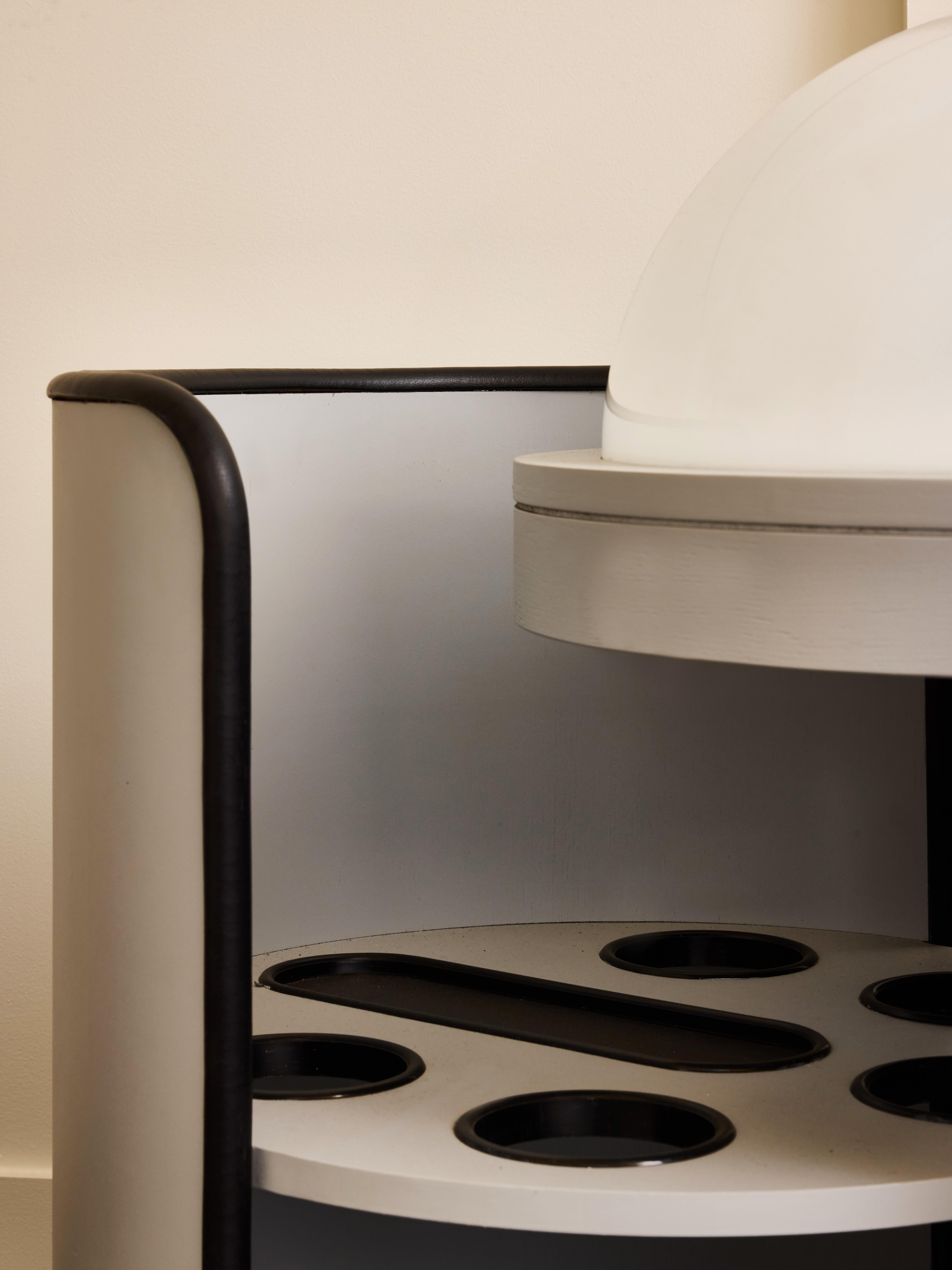 Enlighten Dry Bar in Wood e plexiglass in vendita 4