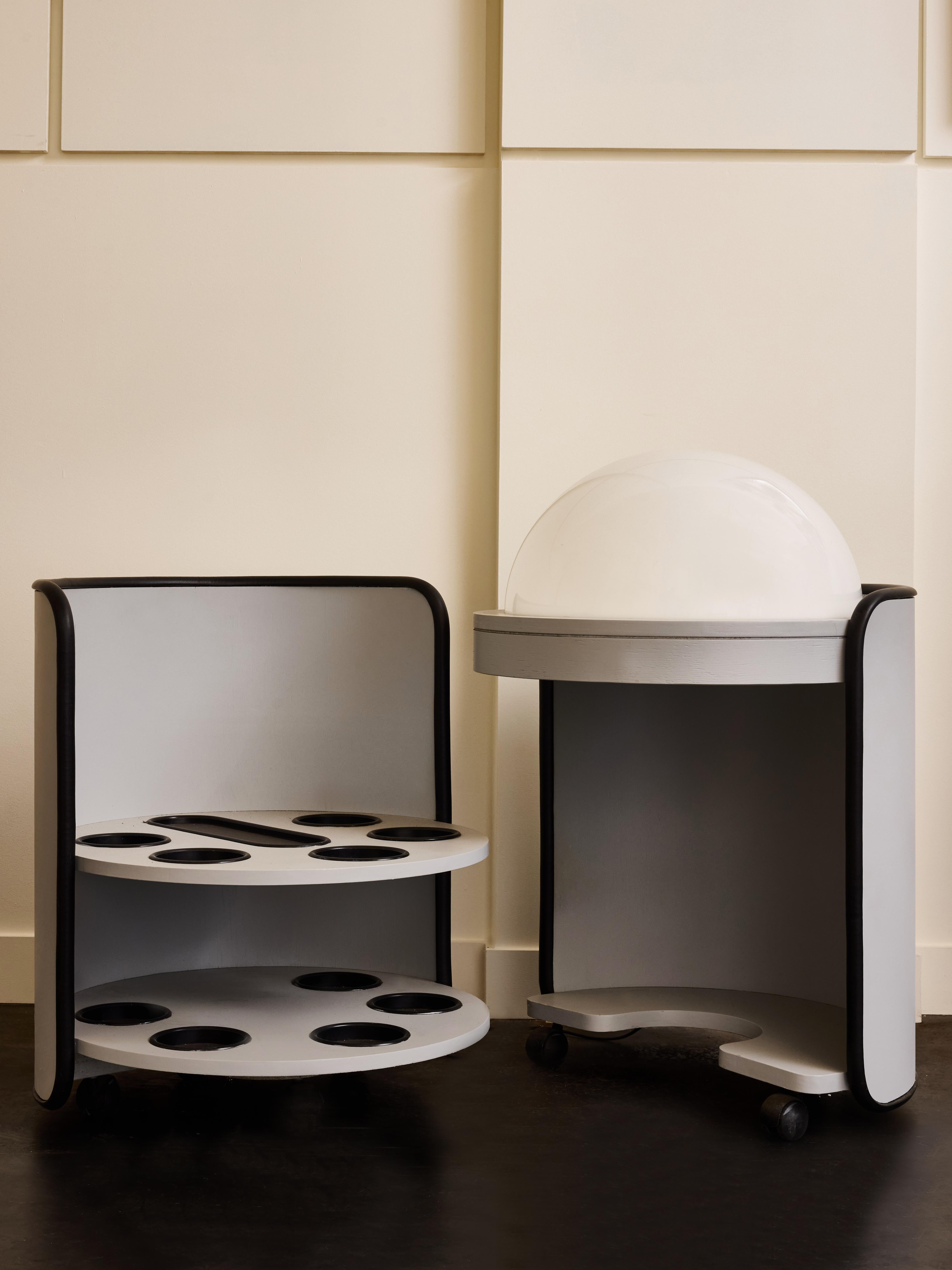 Plexiglass Enlighten Dry Bar in Wood e plexiglass in vendita