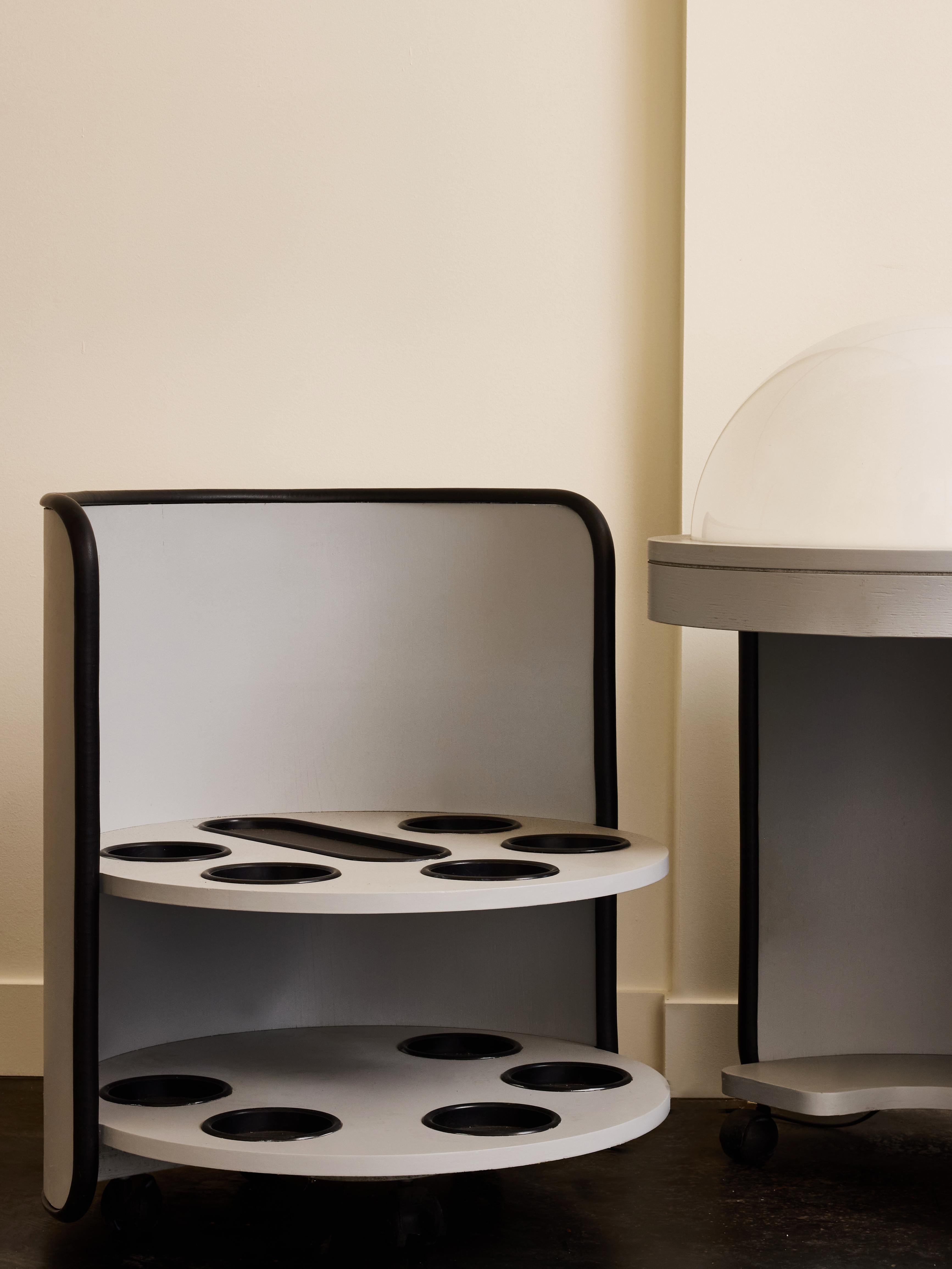 Enlighten Dry Bar in Wood e plexiglass in vendita 1