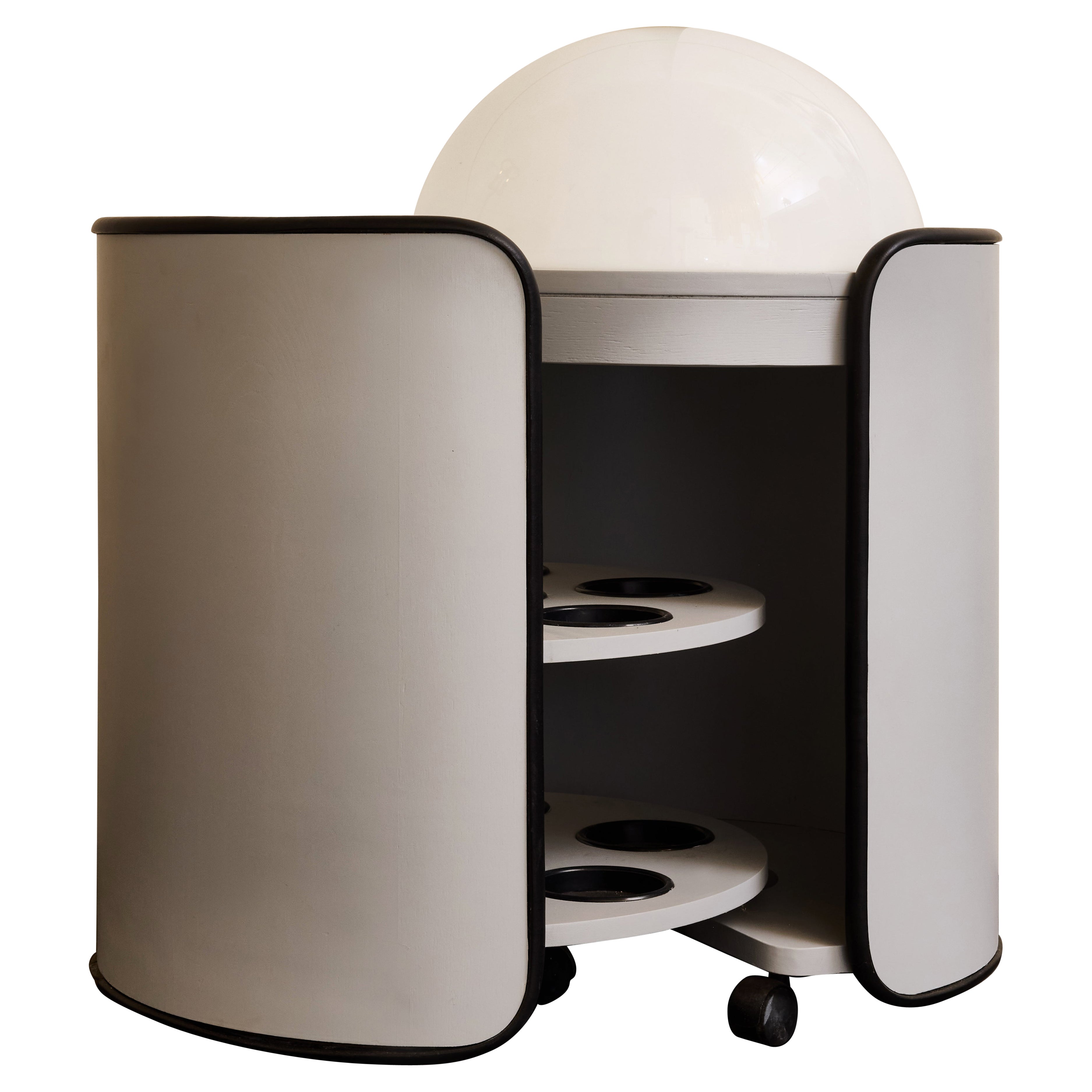 Enlighten Dry Bar in Wood e plexiglass in vendita