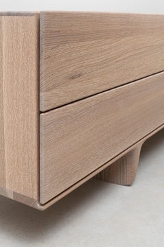 Ennah Solid White Oak Credenza by Izm Design
