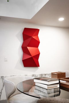 Bruna - Contemporary ying-yang inspired wall sculpture