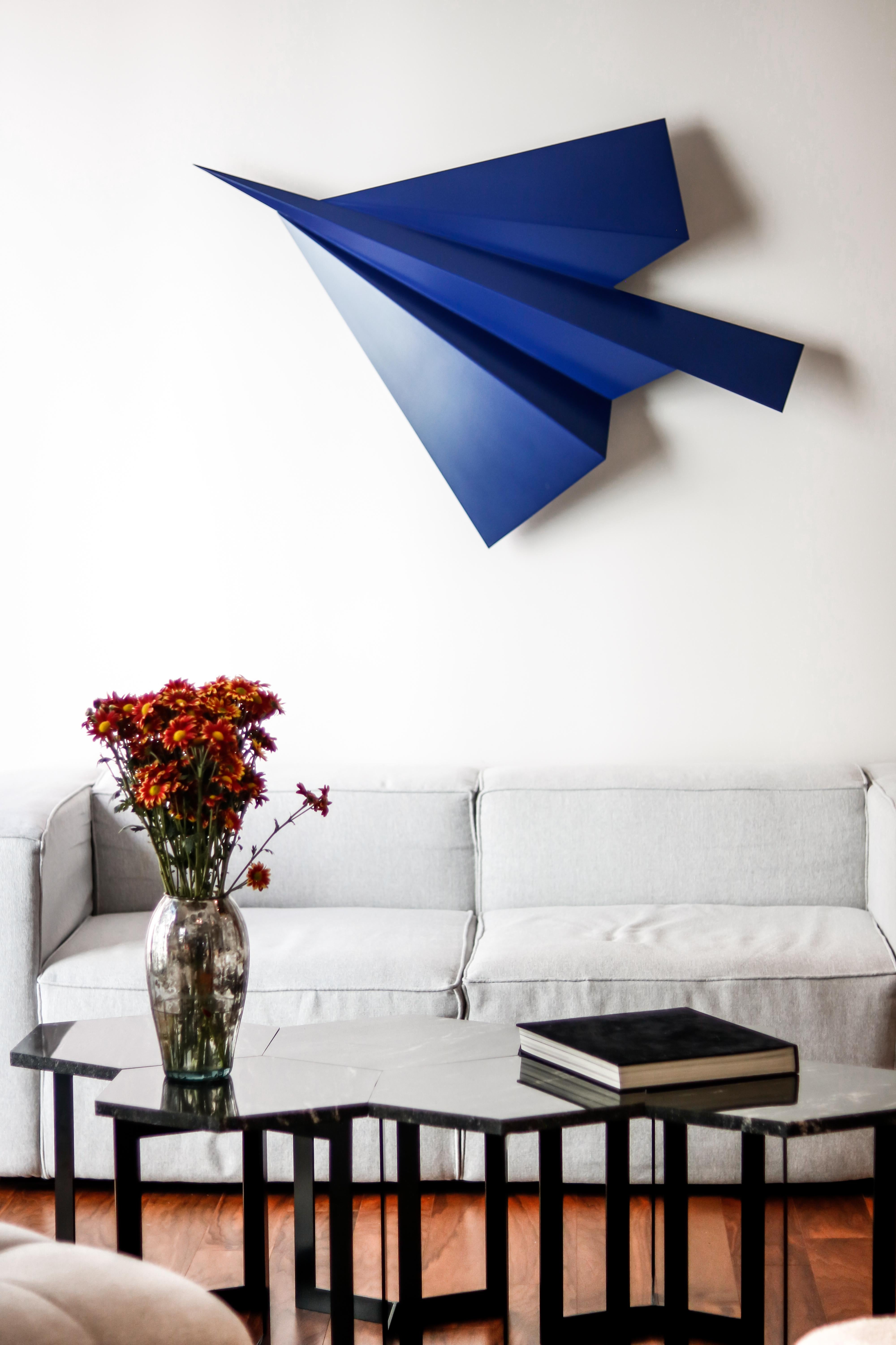 ICARO - Iconic geometric wall sculpture For Sale 1