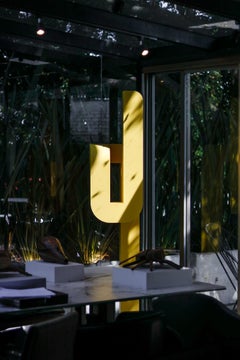 LEBEN - Asymmetrical organic standing sculpture