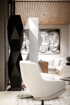 TEMPUS - Artistic modern standing sculpture