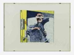 Figura - Litografía de Ennio Calabria - Años 70