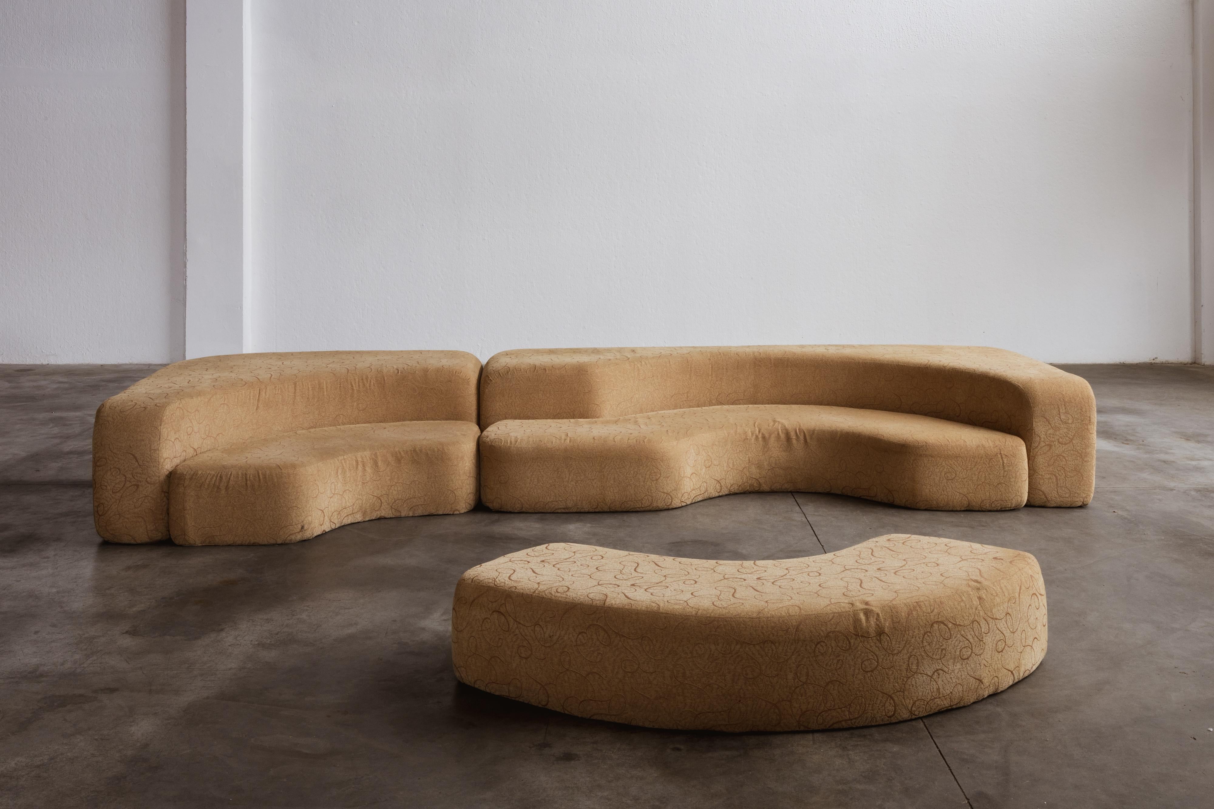 Canapé modulaire Ennio Chiggio pour Niko International, 1969 Bon état - En vente à Lonigo, Veneto