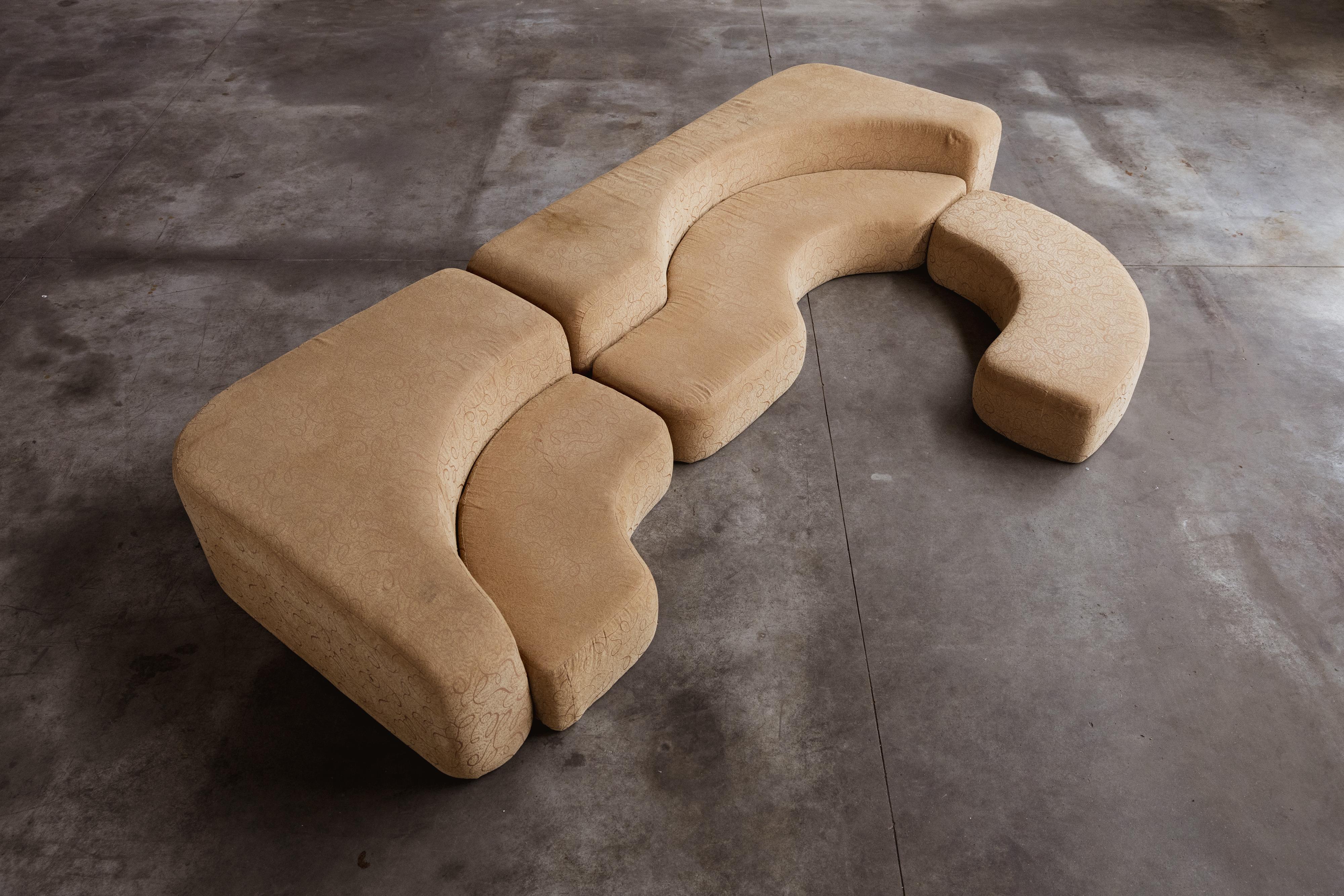 Canapé modulaire Ennio Chiggio pour Niko International, 1969 en vente 2