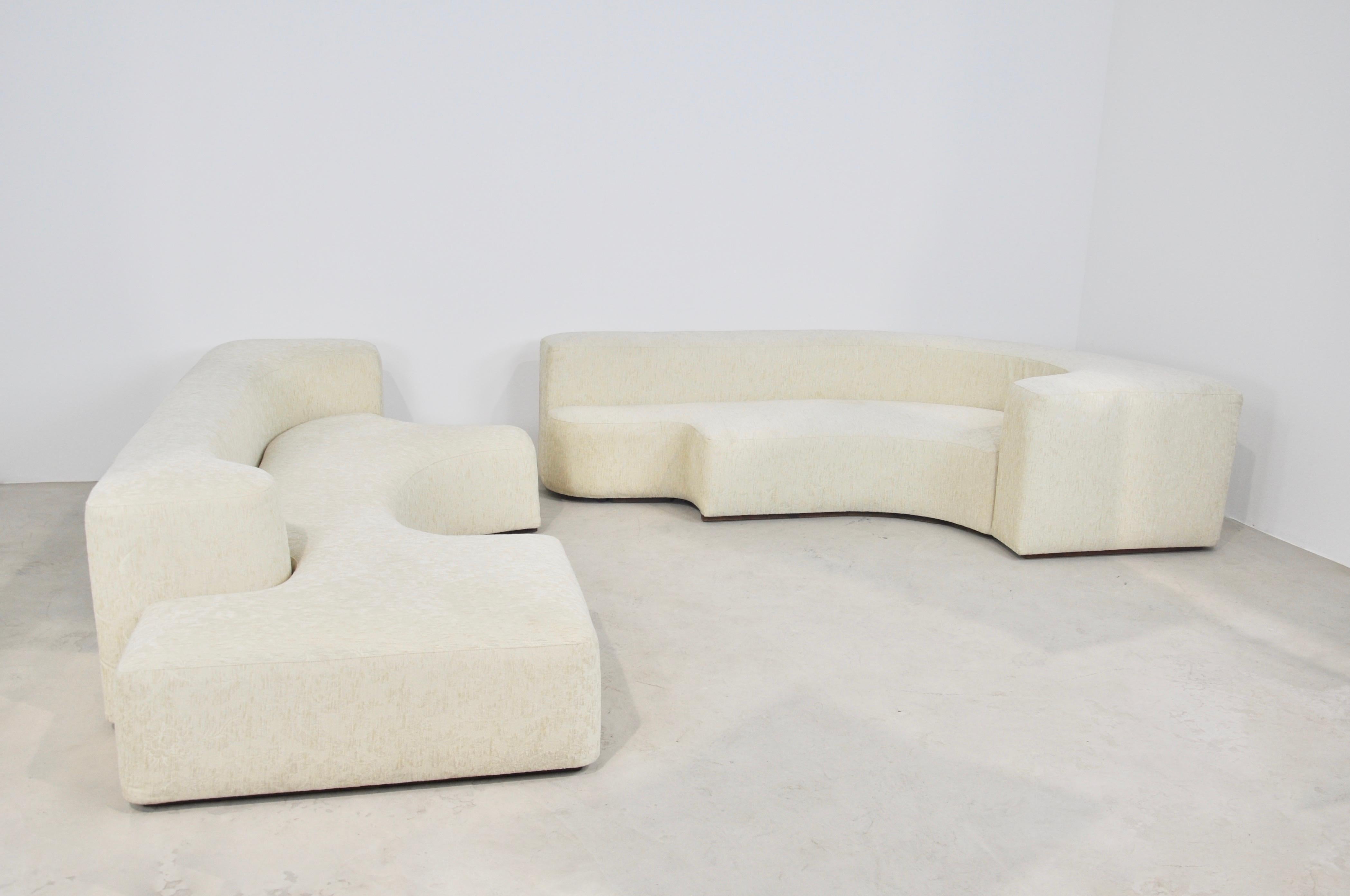 Ennio Chiggio, Environ One Sofa by Nikol International, 1970s 3