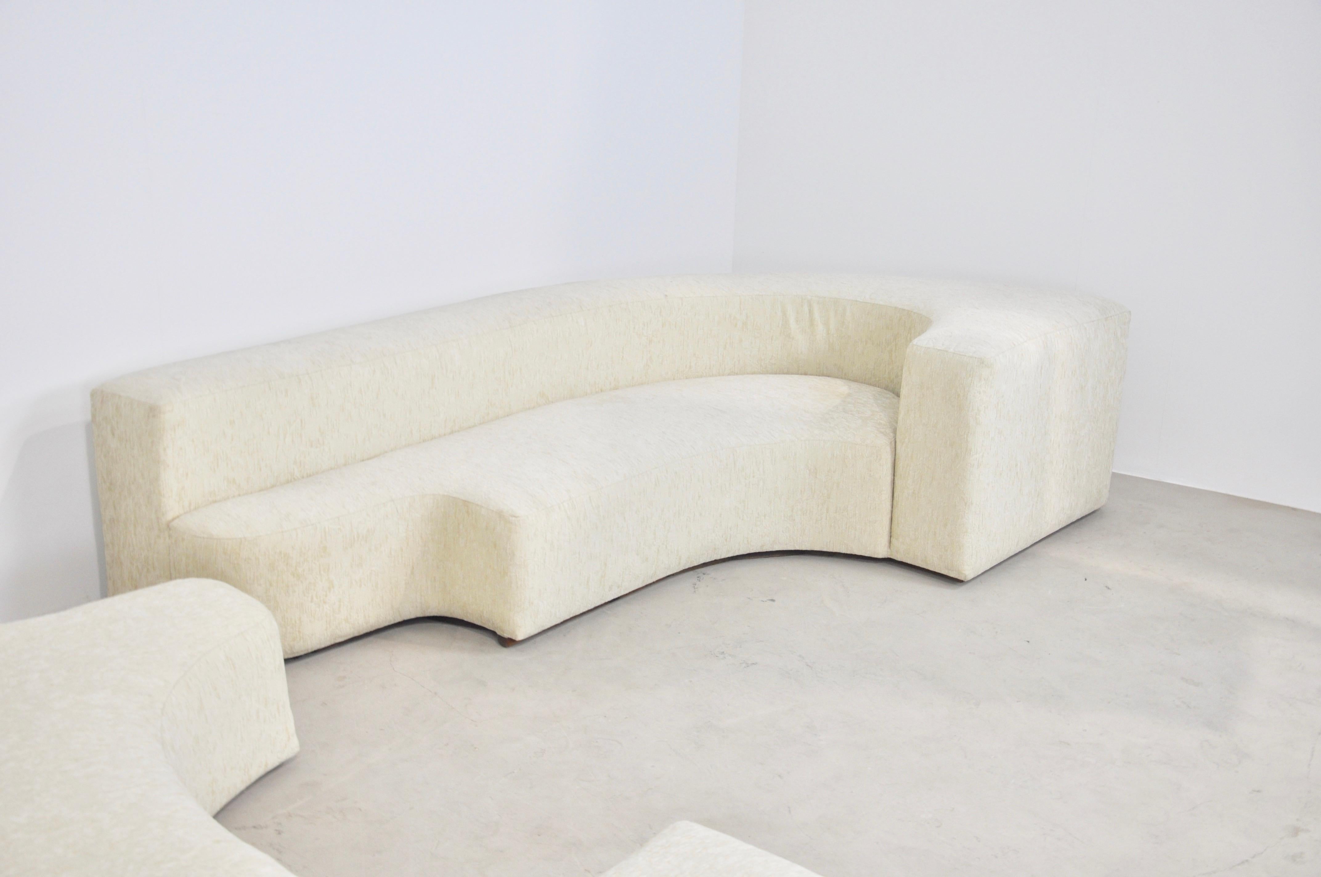 Ennio Chiggio, Environ One Sofa by Nikol International, 1970s 5
