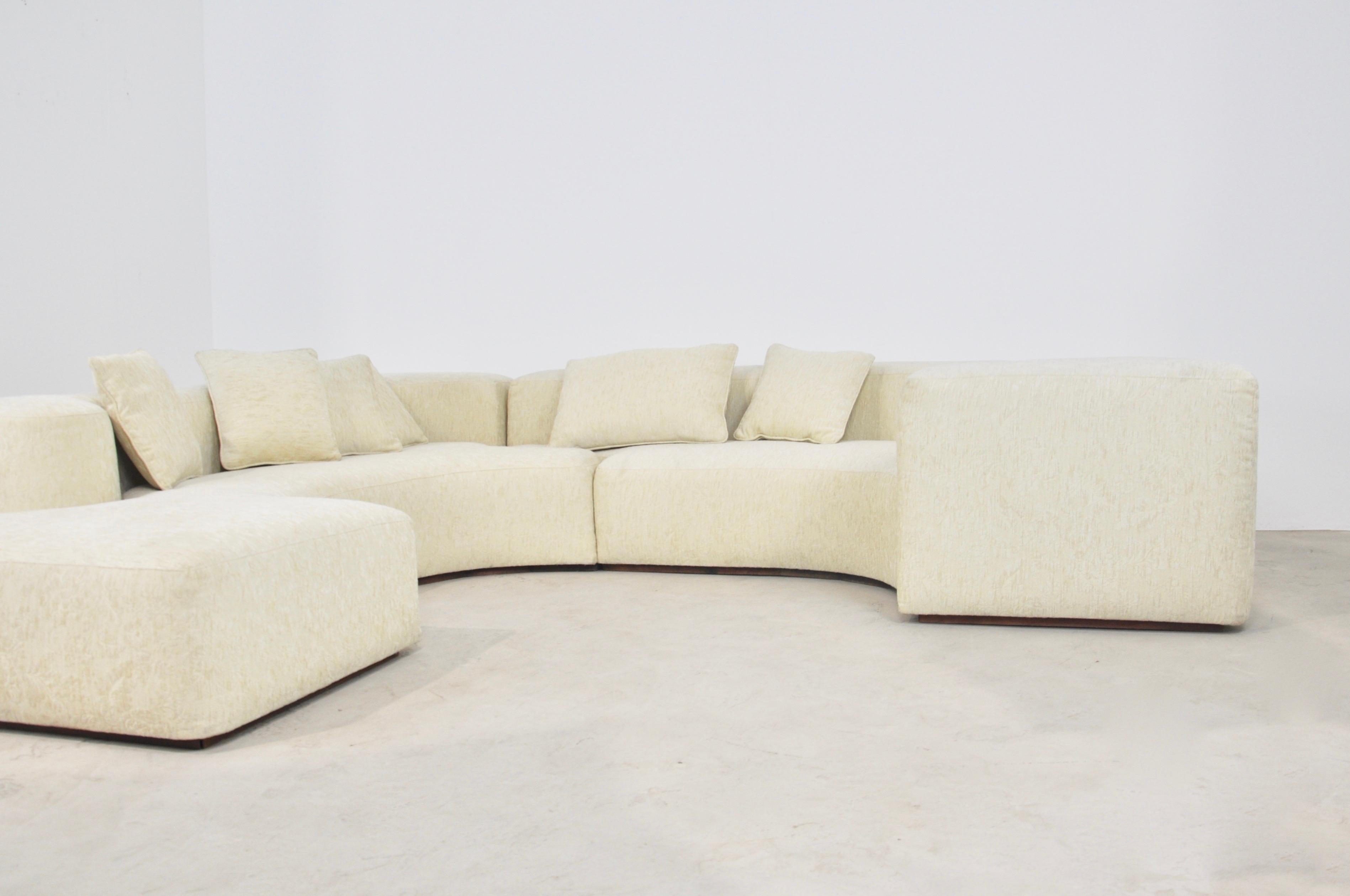 Ennio Chiggio, Environ One Sofa by Nikol International, 1970s In Good Condition In Lasne, BE