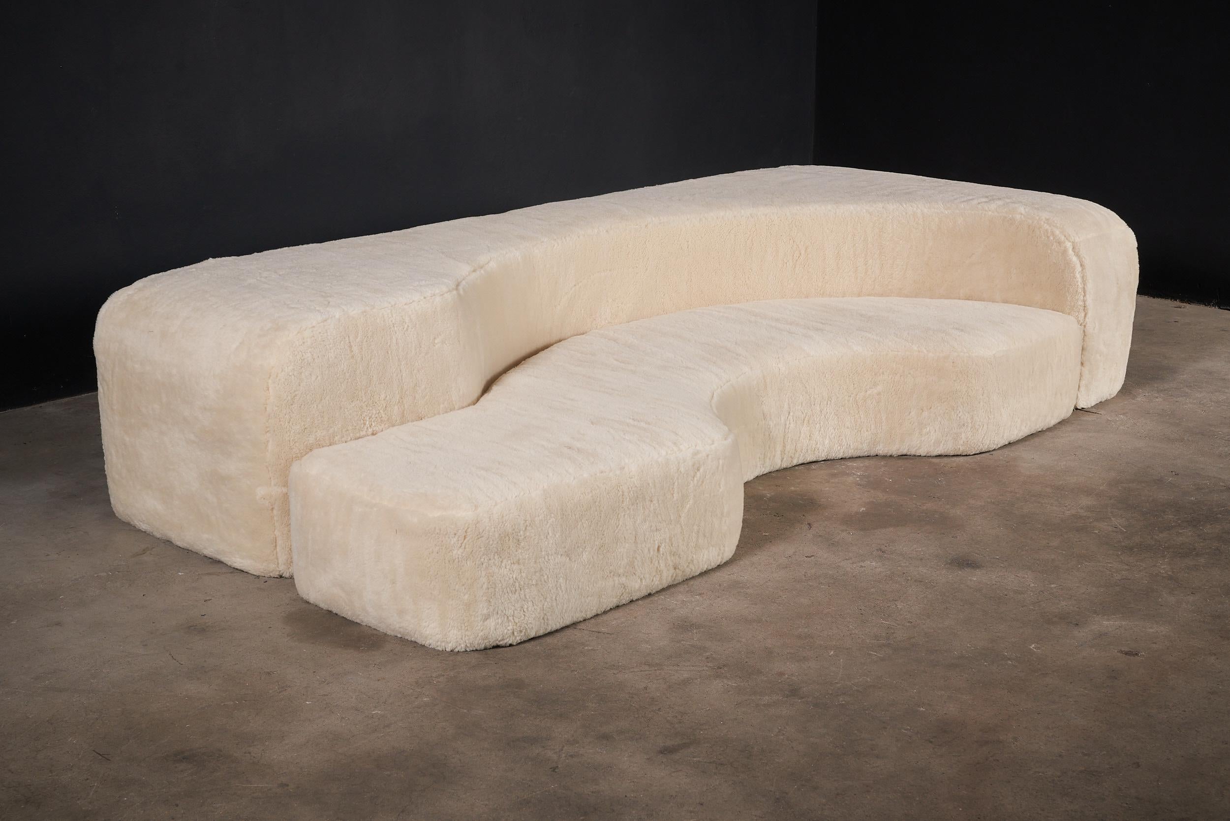 Mid-Century Modern Ennio Chiggio 'Environ One' Sofa for Nikol International, Italy, 1970s For Sale