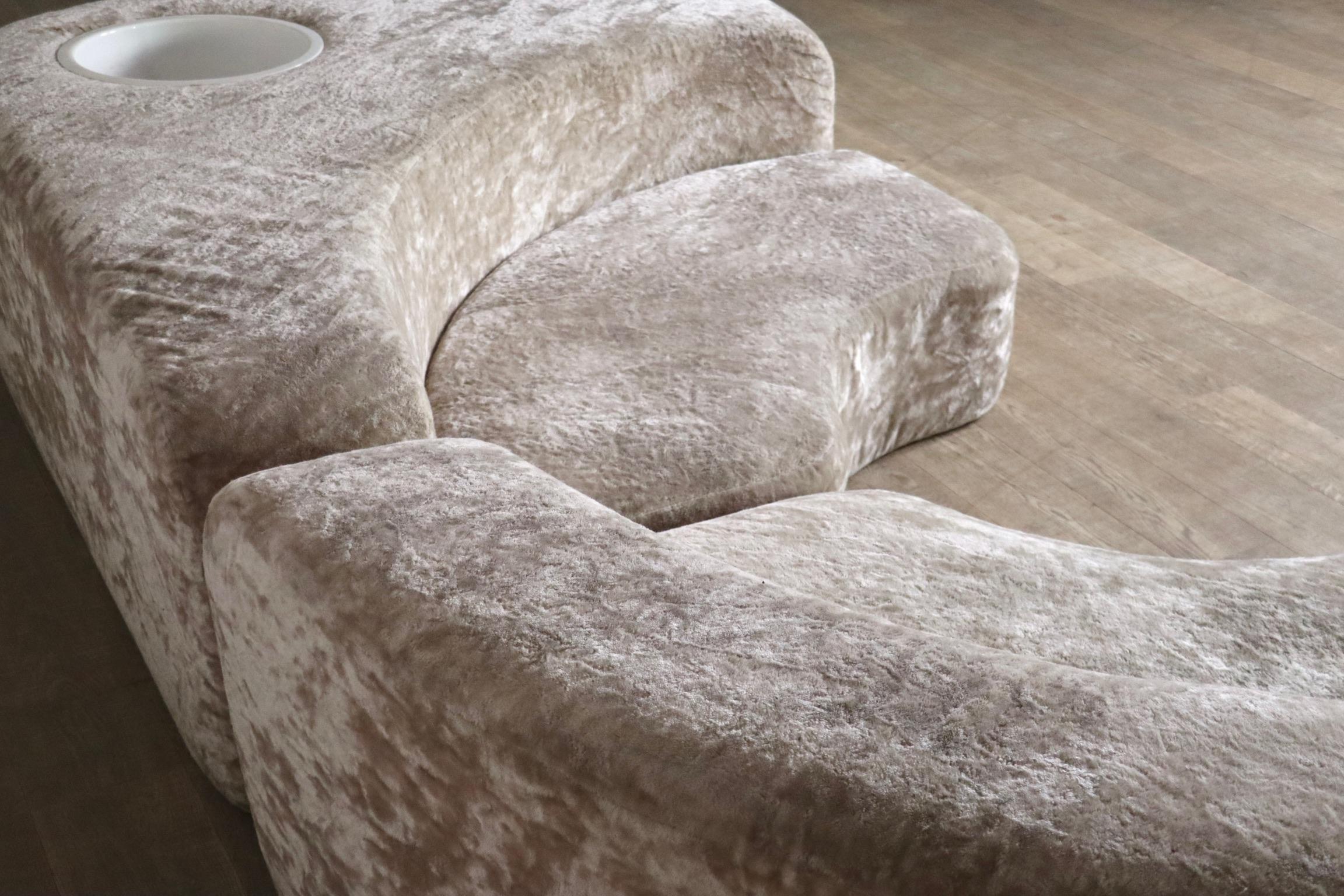 Late 20th Century Ennio Chiggio Environ One Sofa For Nikol International, Italy 1970s For Sale