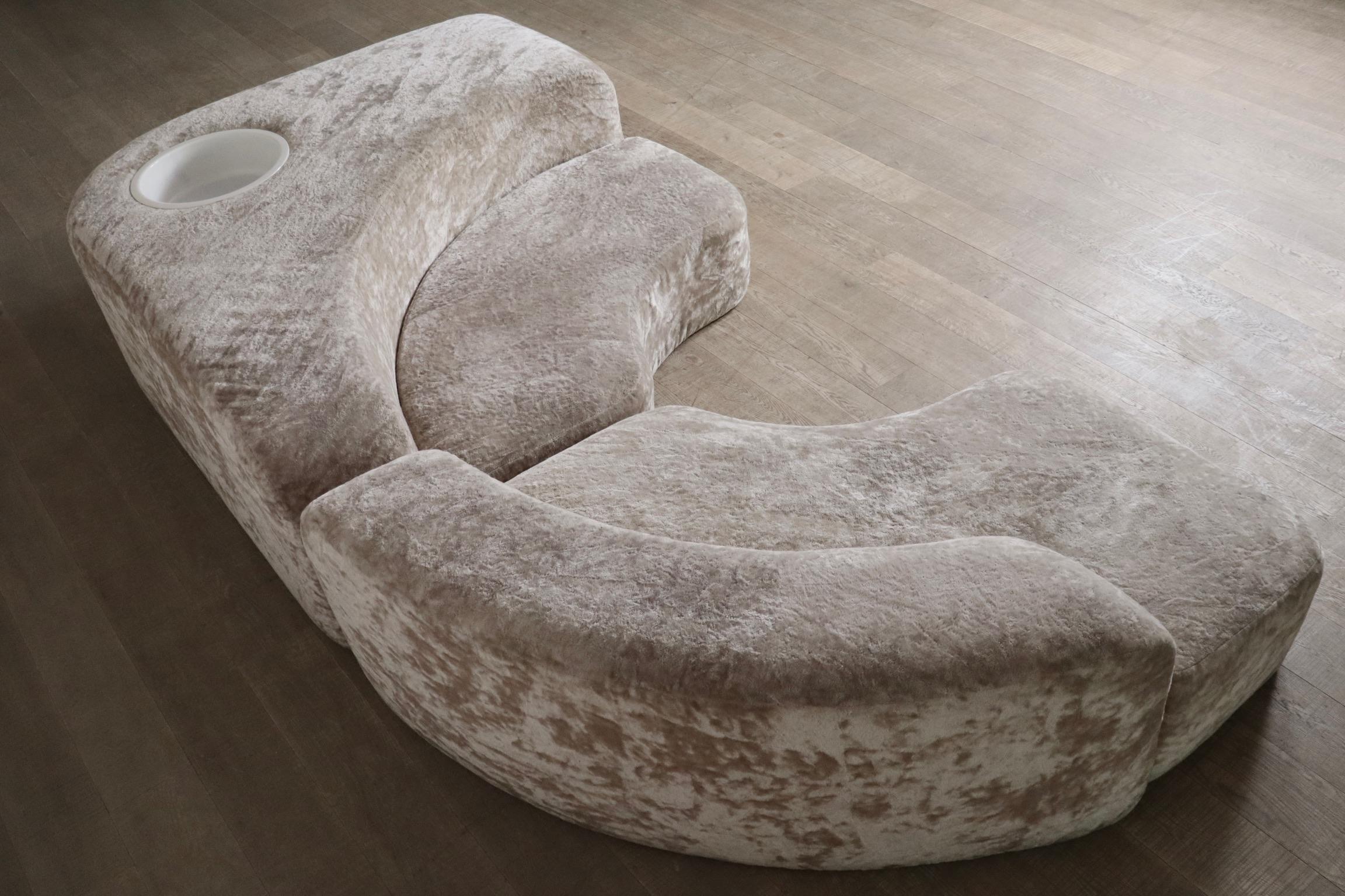 Ennio Chiggio Environ One Sofa For Nikol International, Italy 1970s For Sale 1