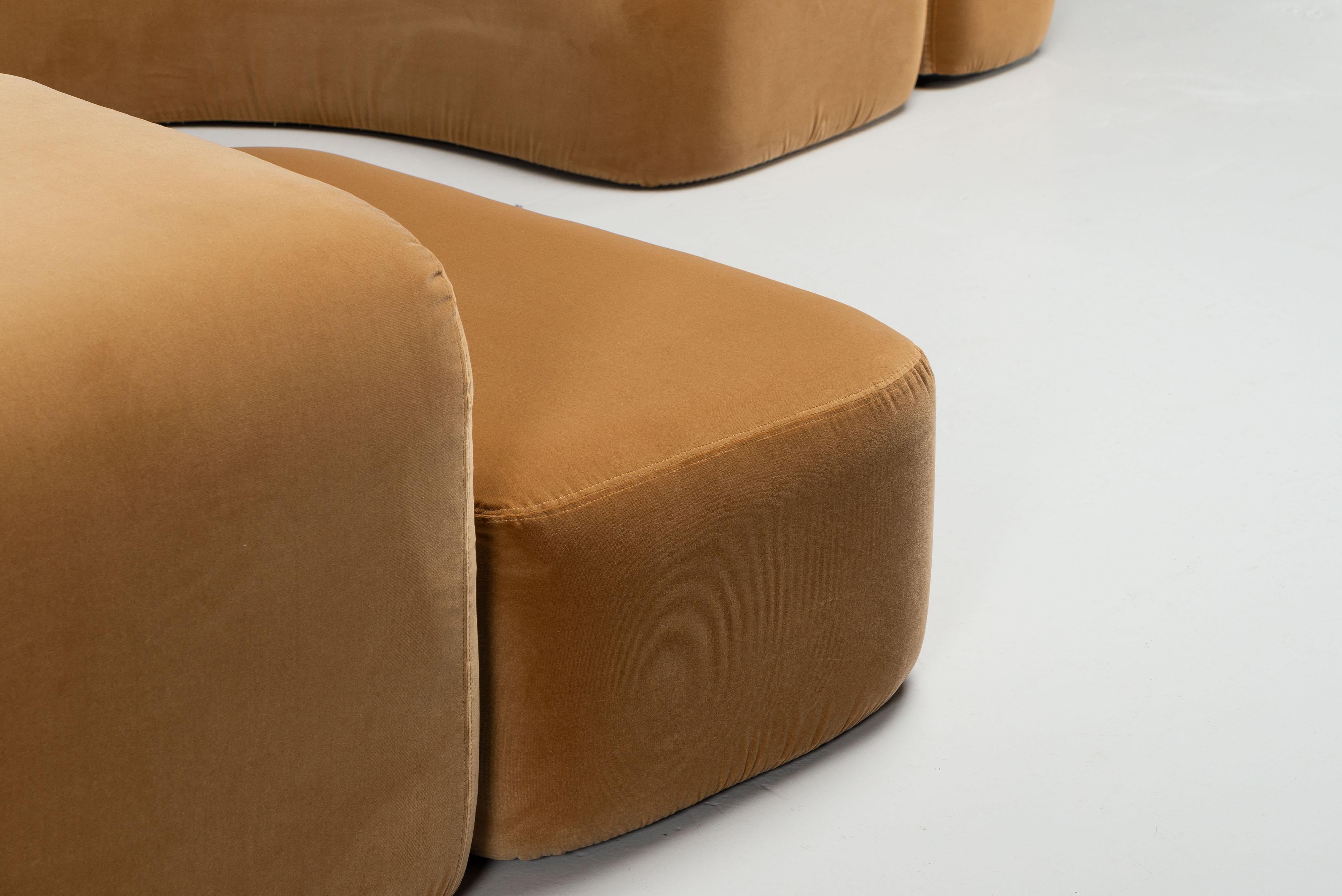 Ennio Chiggio Envorin one sofa by Nikol International Italy 1970 For Sale 12