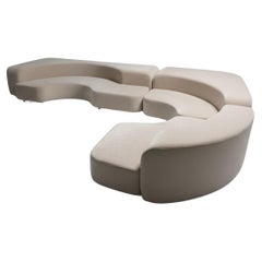 Canapé Ennio Chiggio, environ one , Nikol international , laine d'alpaga Italie années 70