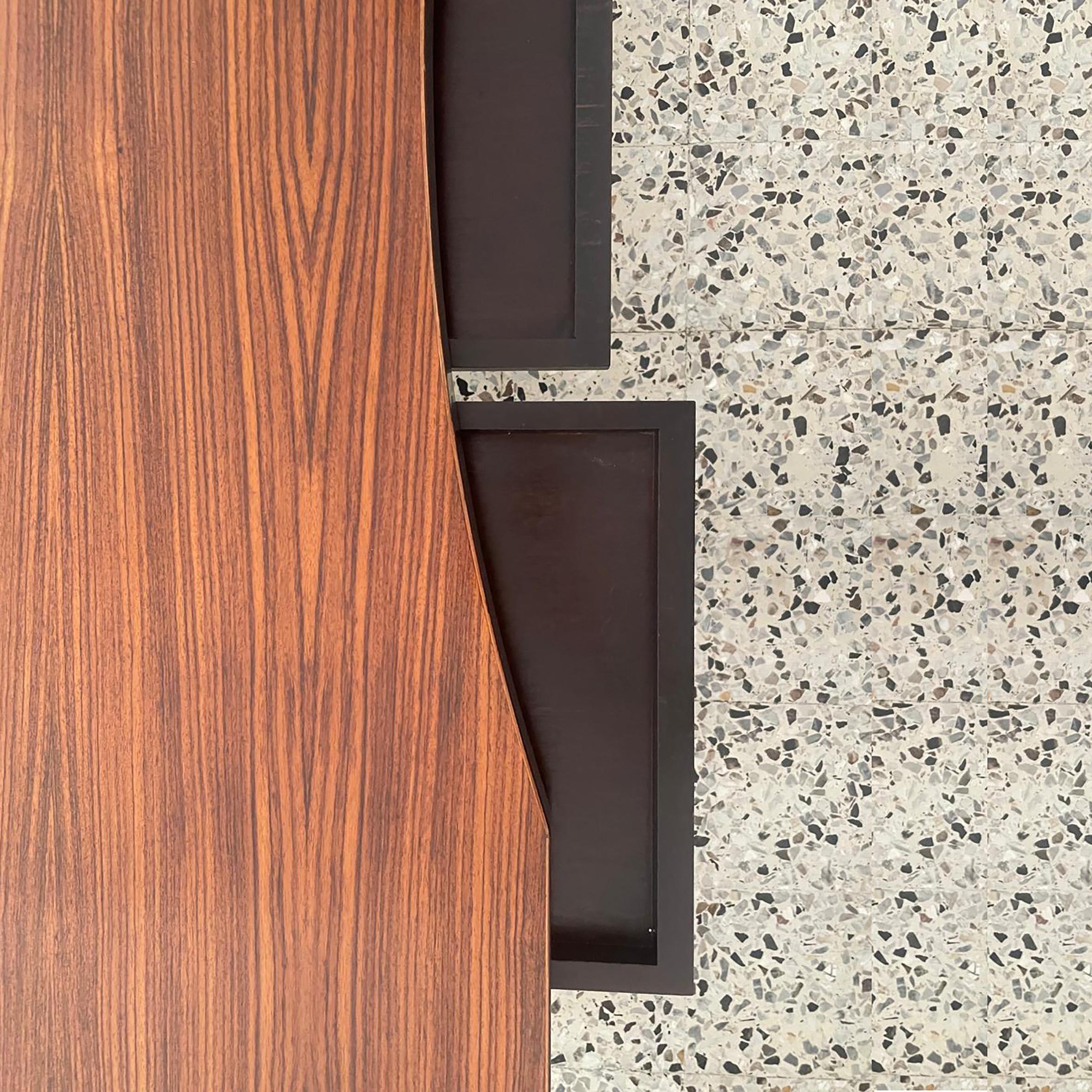 Moderne Ennio Fazioli, Terni, Office Desk & Armchair, MiM, 1960s en vente