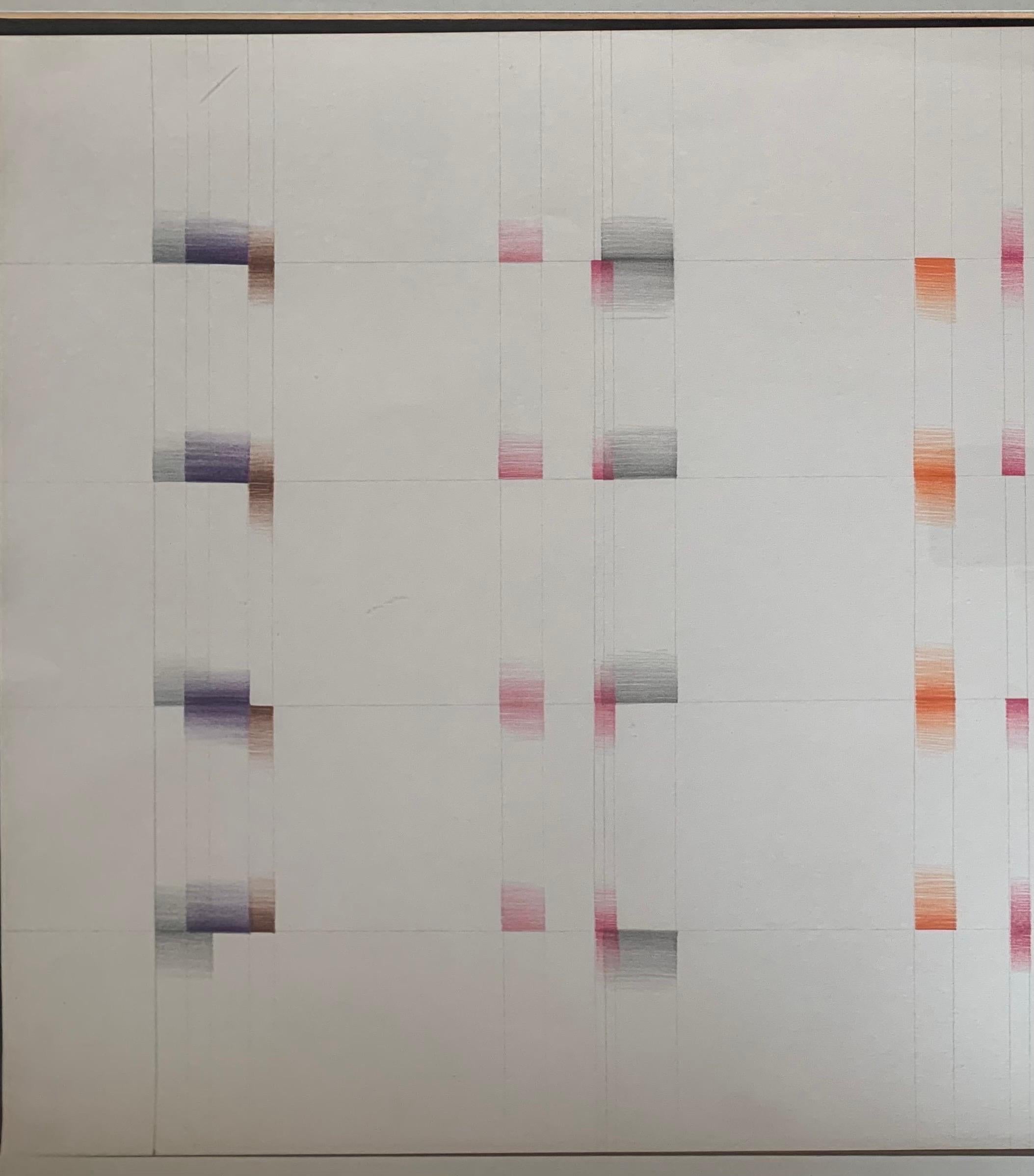 Ennio Finzi (born 1931, Venice) Transcromatic Abstract Composition. Year 1978 For Sale 14